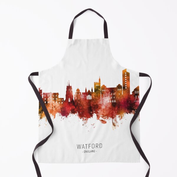 Item preview, Watford England Skyline designed and sold by ArtPrints.