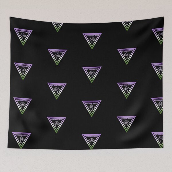 Item preview, Busy Working On Myself Slogan, Genderqueer pride flag graphic, hand lifting weight, Motivational, Inspirational, Powerful, Selfcare, Pride,  designed and sold by PrideBeProud.