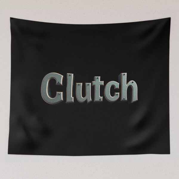 Item preview, Clutch, Metal Band Name, Fan Art designed and sold by Burn-Ego.
