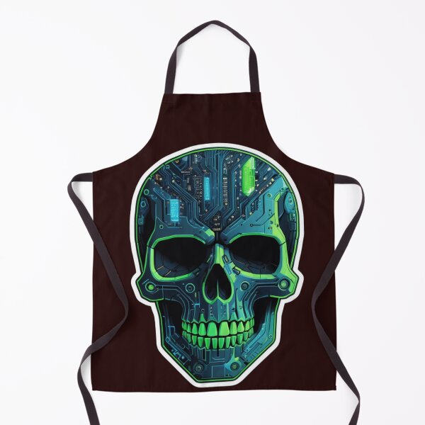 Item preview, Cyberpunk Tech skull  designed and sold by EDigitalStore.
