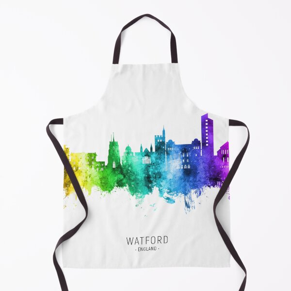Item preview, Watford England Skyline designed and sold by ArtPrints.