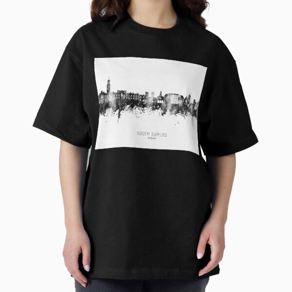 Item preview, South Shields England Skyline designed and sold by ArtPrints.