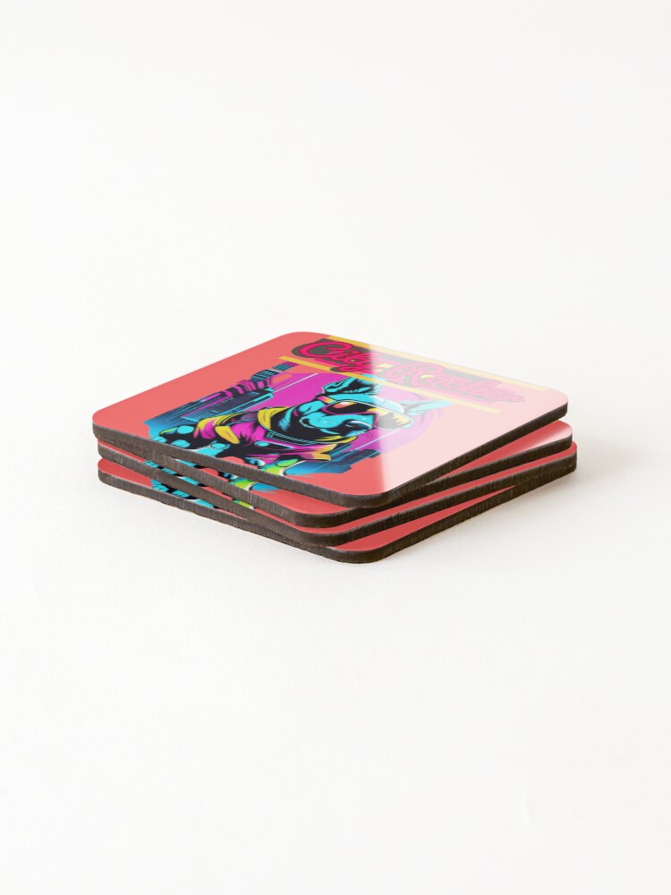 Thumbnail 4 of 5, Coasters (Set of 4), City Rocker designed and sold by DesignPrePress.