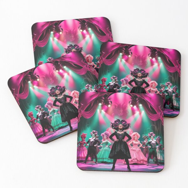 Item preview, "Wickedly Pink and Green Enchantment designed and sold by Reubens-Art.
