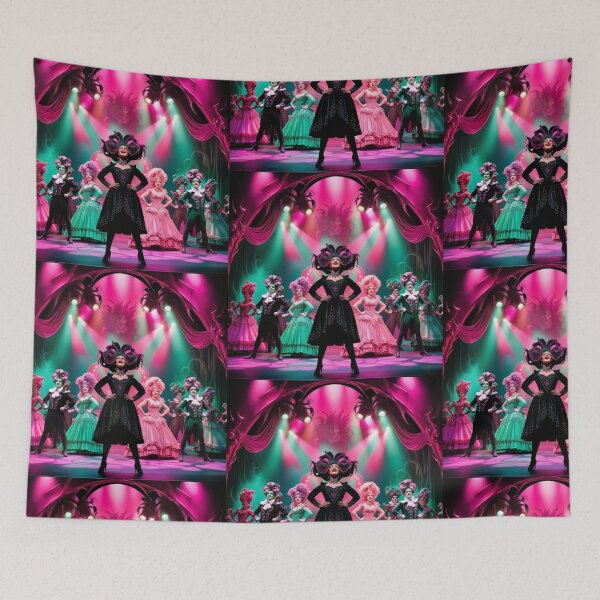 Item preview, "Wickedly Pink and Green Enchantment designed and sold by Reubens-Art.