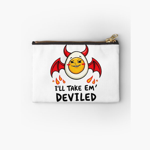 Item preview, Funny Deviled Egg Art | I'll Take 'Em Deviled Design designed and sold by svarupa.