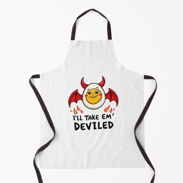 Item preview, Funny Deviled Egg Art | I'll Take 'Em Deviled Design designed and sold by svarupa.