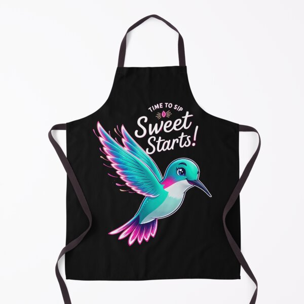 Item preview, "Time to Sip Sweet Starts" Hummingbird Illustration by LaLi Designs designed and sold by LaLi-Designs.
