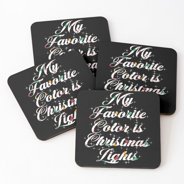 Item preview, Funny My Favorite Color Is Christmas Lights Xmas Happy Holiday designed and sold by 07Art.
