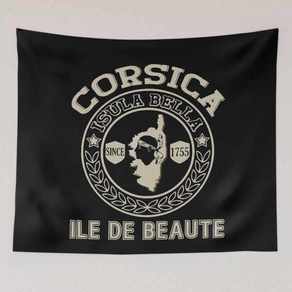 Item preview, Corsica Ile De Beaute Corsica Map Isula Bella Corse France France Corsica Since 1755  designed and sold by Trenddesigns24.