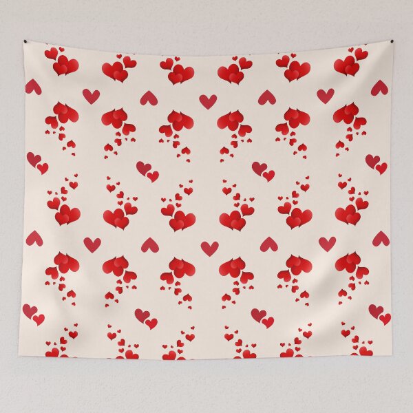 Item preview, Unique trendy New beautiful  colourful red and pink heart design stylish design | Home Decor  and Accessories Collection | Festive and holiday season  designed and sold by DecorFolks.