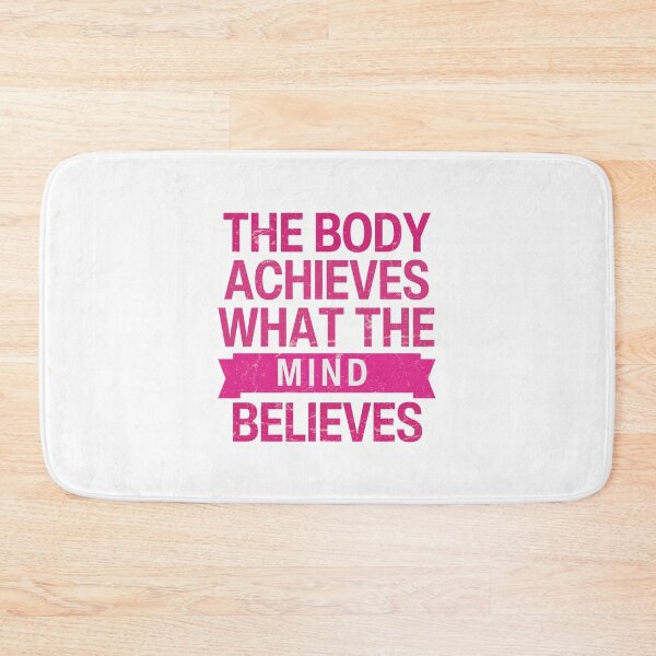 Item preview, The Body Achieves What The Mind Believes designed and sold by HowToCanadian.