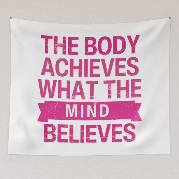 Item preview, The Body Achieves What The Mind Believes designed and sold by HowToCanadian.