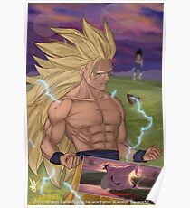 Goku vs Buu, signed Poster
