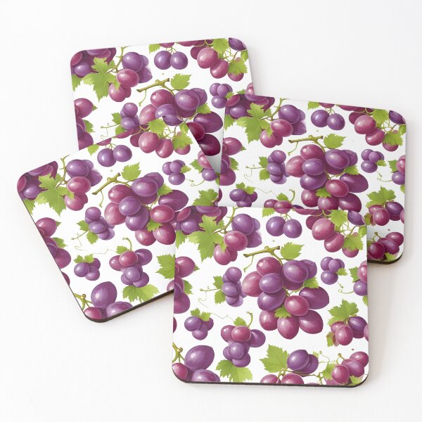 Item preview, Wine Grapes and Leafy Vines designed and sold by Sceneify.