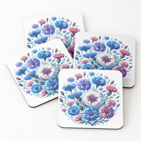 Item preview, Heavenly Cornflowers designed and sold by nicnacc.