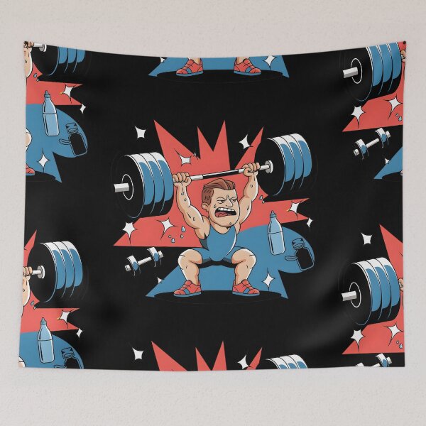 Item preview, Weight Lifting designed and sold by CatherineLievre.