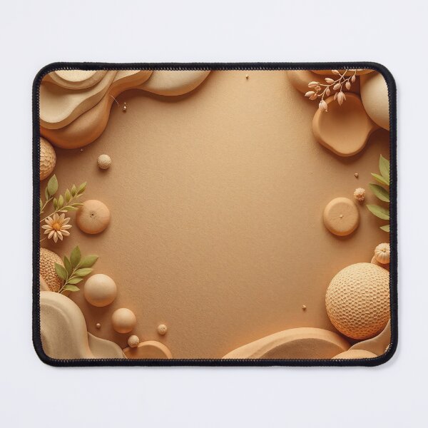 Item preview, 3D Textured Background with Organic Shapes and Earthy Tones for Natural Aesthetics designed and sold by AlwaysHome.