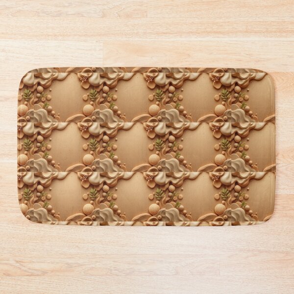 Item preview, 3D Textured Background with Organic Shapes and Earthy Tones for Natural Aesthetics designed and sold by AlwaysHome.