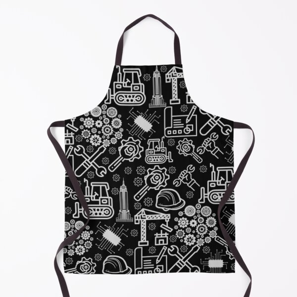Item preview, black and grey Architectural Blueprint Engineer Pattern designed and sold by DesignYourWaystore.