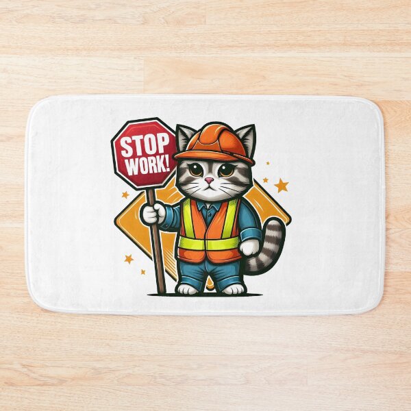 Item preview, Stop Work designed and sold by CatherineLievre.