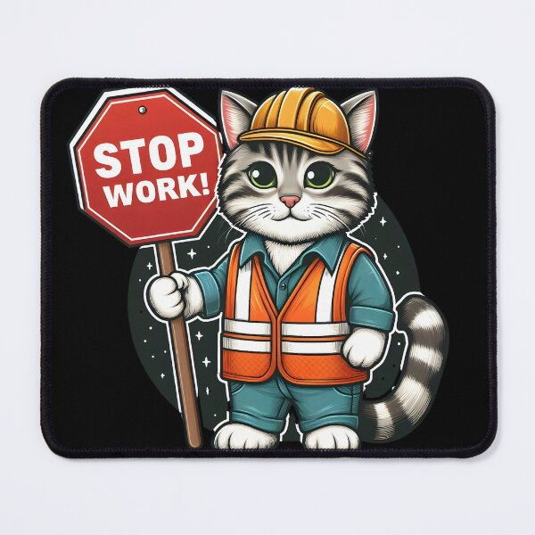 Item preview, Stop Work designed and sold by CatherineLievre.