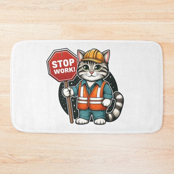 Item preview, Stop Work designed and sold by CatherineLievre.