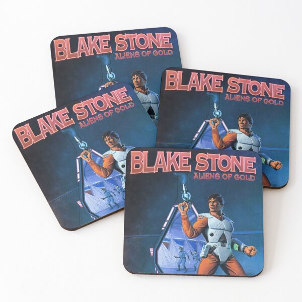 Item preview, Blake Stone Aliens of Gold Game Cover designed and sold by Retr0Tshirts.