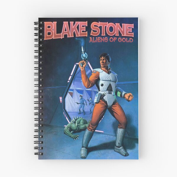 Item preview, Blake Stone Aliens of Gold Game Cover designed and sold by Retr0Tshirts.