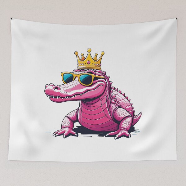 Item preview, Alligator pink  designed and sold by Krasnovaovaova.