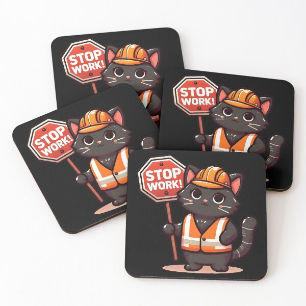 Item preview, Stop Work designed and sold by CatherineLievre.