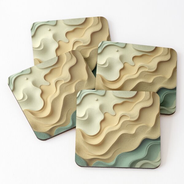 Item preview, Textured 3D Background with Organic Patterns and Natural Colors for Eco-Friendly Designs designed and sold by AlwaysHome.
