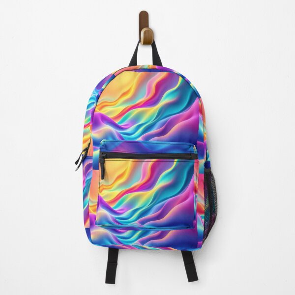 Item preview, Vibrant 3D Abstract Background with Energy Waves and Colorful Gradients designed and sold by AlwaysHome.