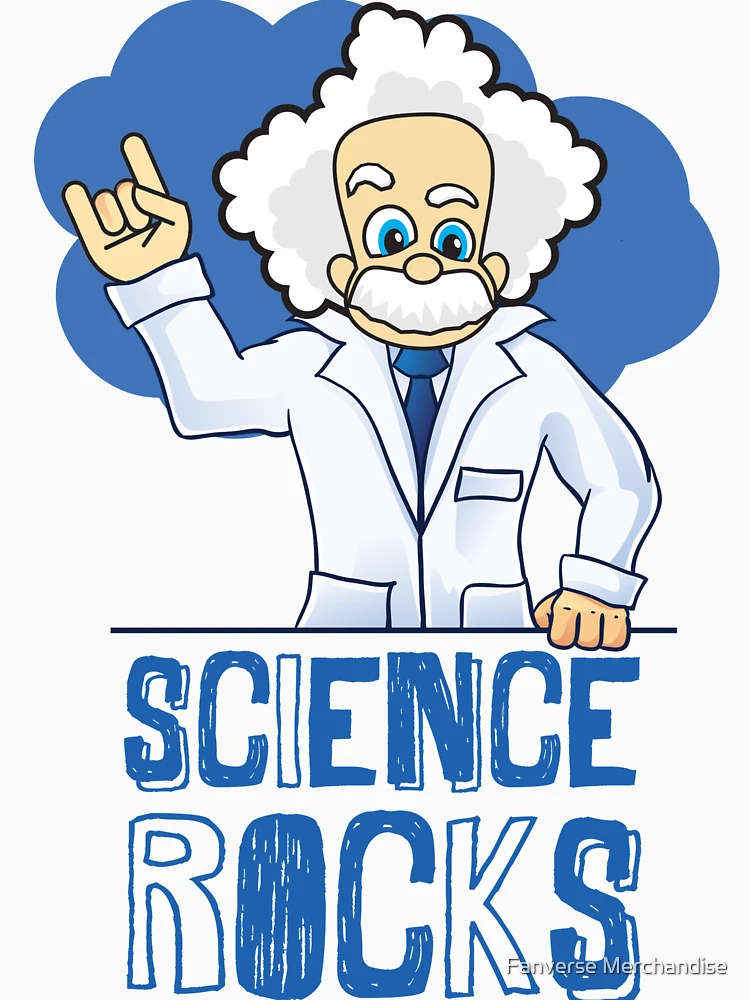 Aperçu 6 sur 6. Sweat à capuche épais avec l'œuvre Science Rocks créée et vendue par Fanverse Merchandise.