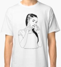 Bhad Bhabie Line Art Merch Classic T-Shirt