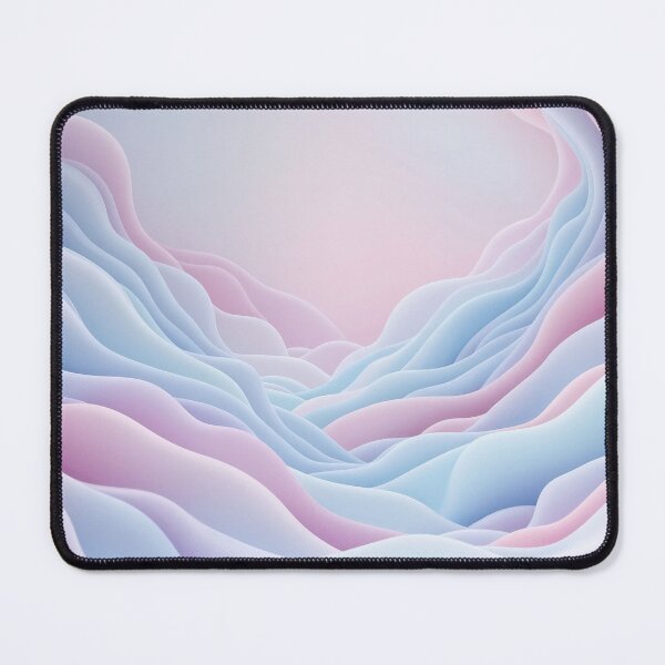 Item preview, Dreamy 3D Background with Soft Curves and Pastel Colors for Whimsical Designs designed and sold by AlwaysHome.