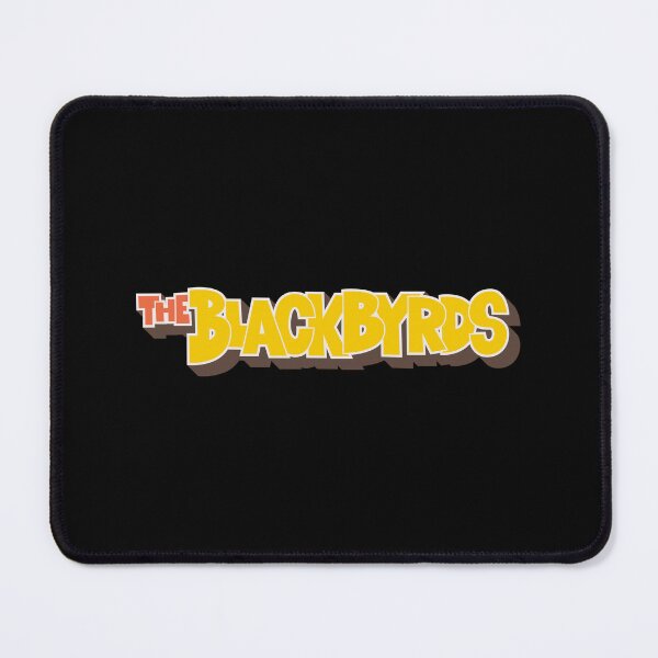 Item preview, The Blackbyrds – Bold Typographic Logo designed and sold by Boogosh.