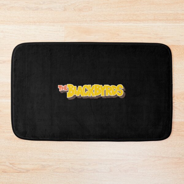 Item preview, The Blackbyrds – Bold Typographic Logo designed and sold by Boogosh.