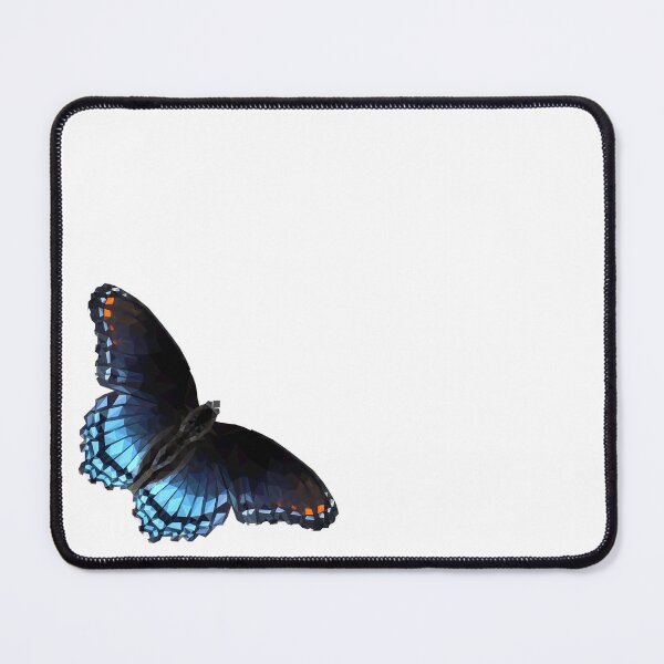 Item preview, Geometric Blue Butterfly Minimalist Design designed and sold by OrangePoly.