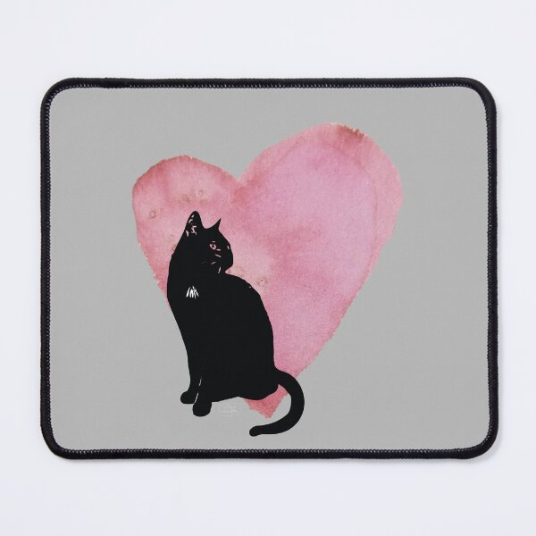 Item preview, Cat love - black silhouette designed and sold by Pxycrafts.