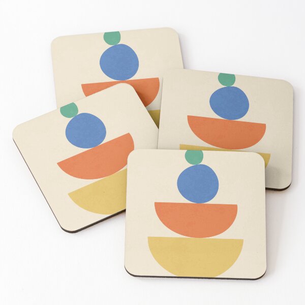 Item preview, Minimal Geometric Abstract Shapes in Retro Style designed and sold by CoreMinimal.