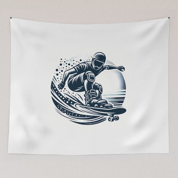 Item preview, surfing wave in ocean enjoying holidays designed and sold by vectorillus.