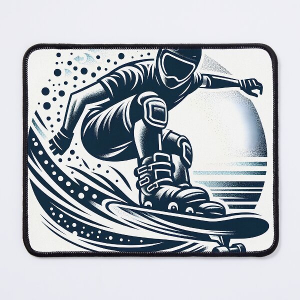 Item preview, surfing wave in ocean enjoying holidays designed and sold by vectorillus.