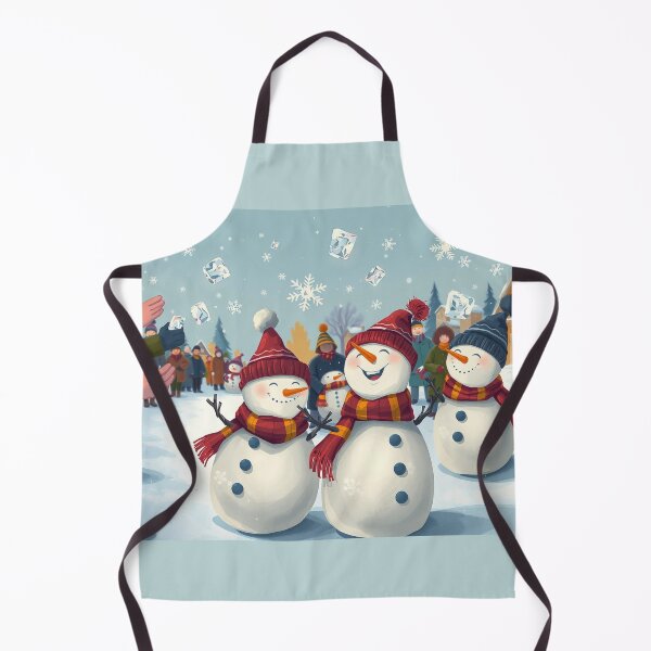 Item preview, Winter Snow People Fun Land designed and sold by NerdscapeDC.