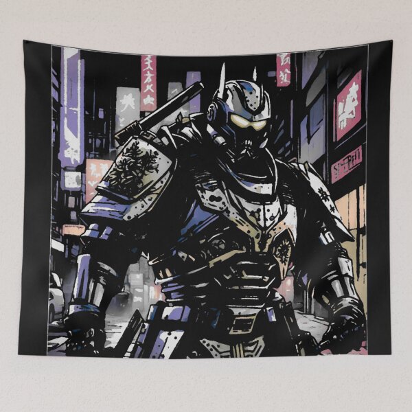 Item preview, Power Bionic Samurai Graffiti v2 designed and sold by Helios Be. Lavsh.