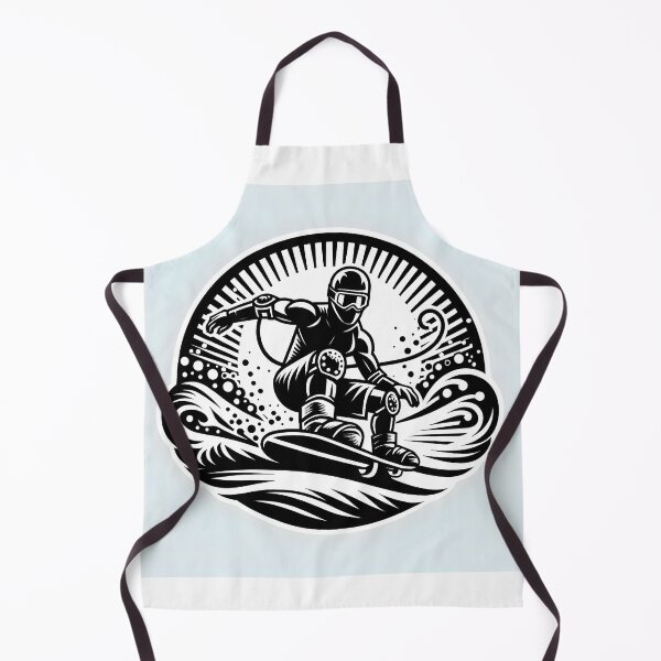 Item preview, surfing wave in ocean enjoying holidays designed and sold by vectorillus.