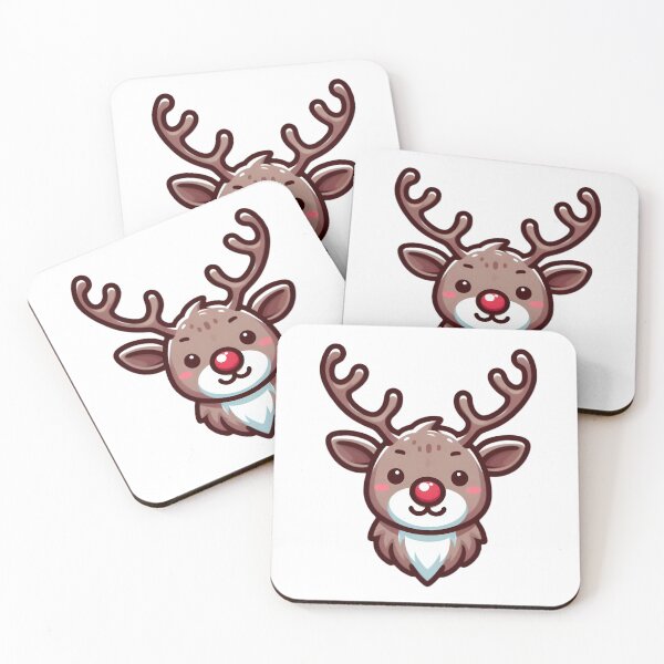 Item preview, Cartoon Reindeer Christmas Design designed and sold by Animeture.