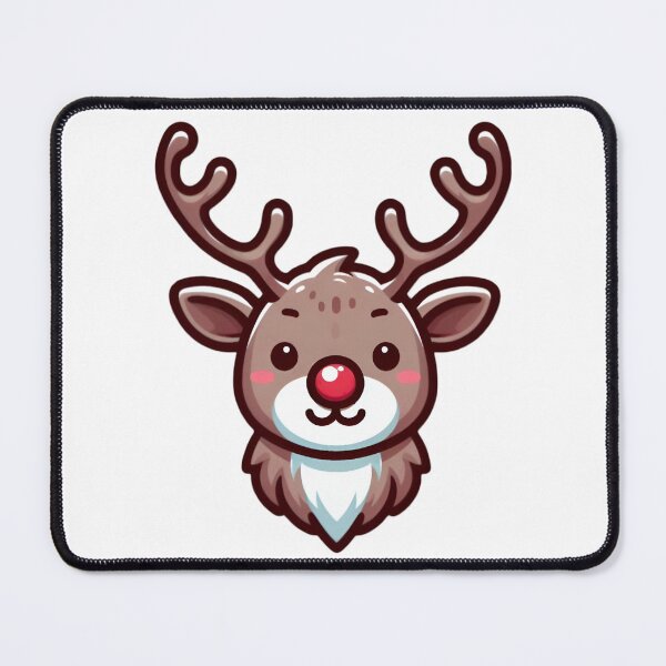 Item preview, Cartoon Reindeer Christmas Design designed and sold by Animeture.