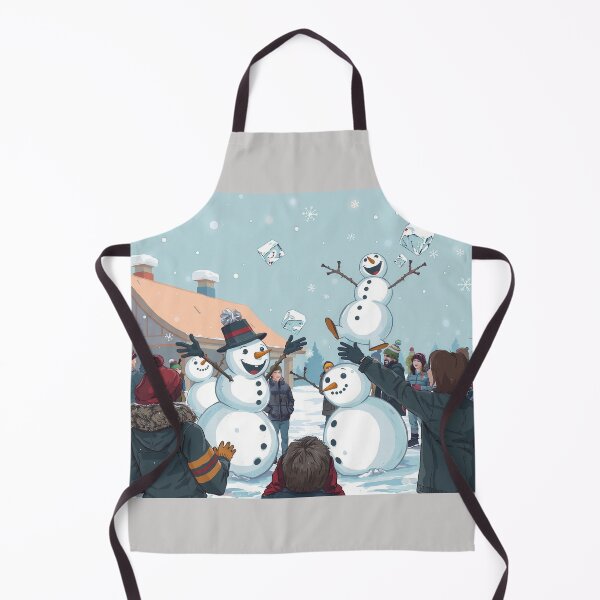 Item preview, Winter Snow People Fun Land designed and sold by NerdscapeDC.