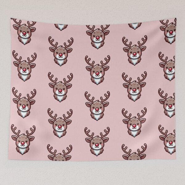 Item preview, Cartoon Reindeer Christmas Design designed and sold by Animeture.